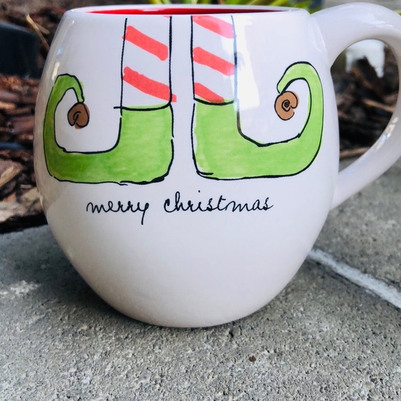 Rae Dunn Merry Christmas Elf Mug - Picture 2 of 3